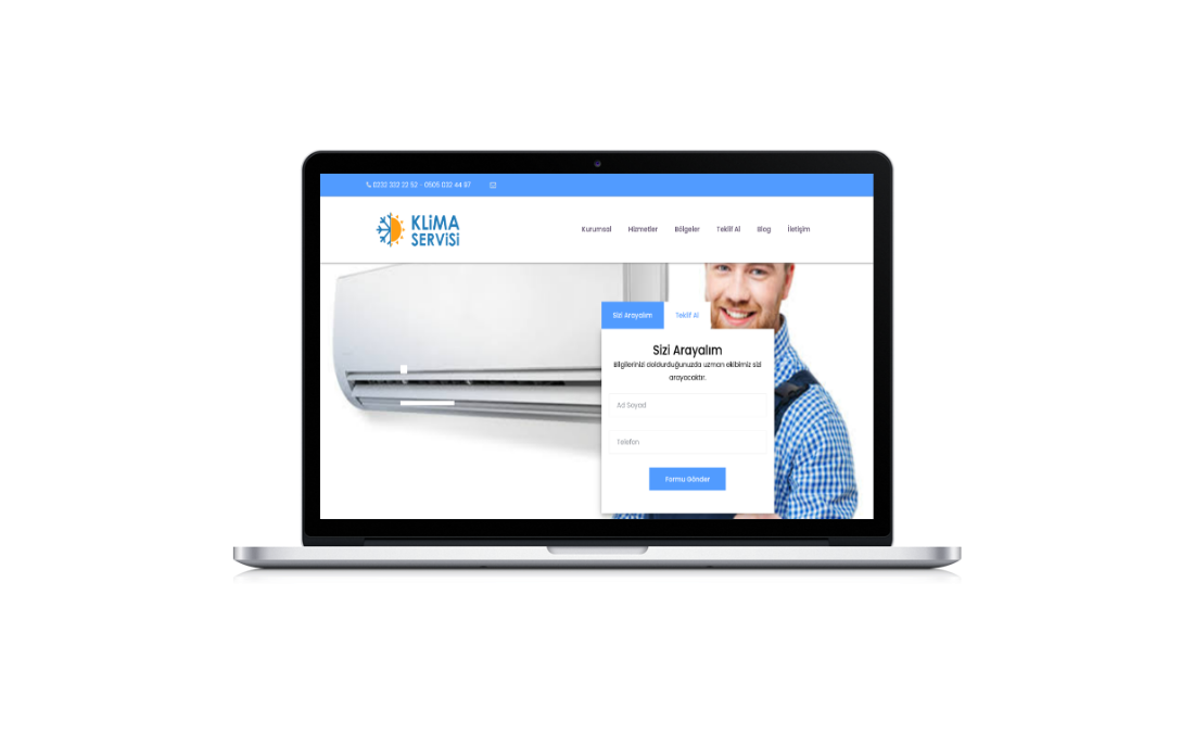 Klima Tamiri İzmir-Web Tasarım & SEO Optimizasyonu