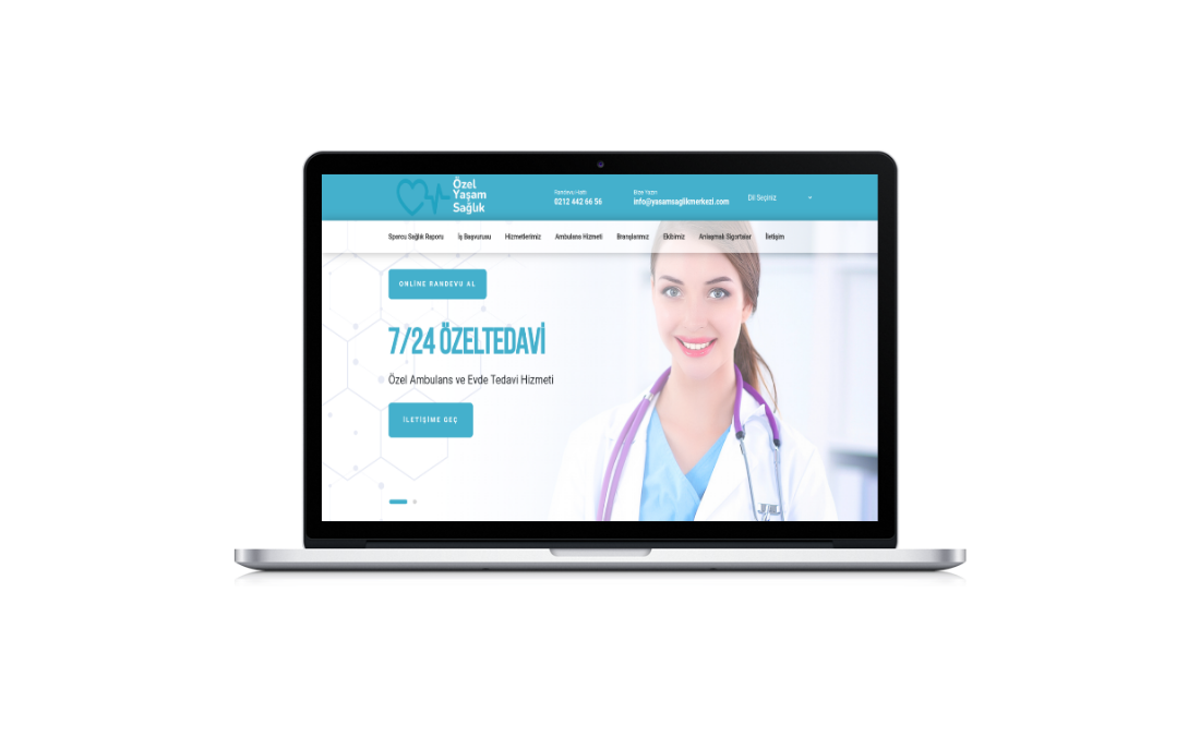 Özel Yaşam Sağlık-Web Tasarım & SEO Optimizasyonu
